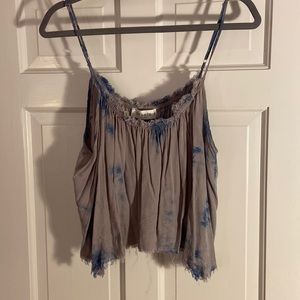 Tie-Dye Crop Top